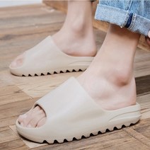 기능성 족저근막염신발 층간소음방지 임산부 슬리퍼 쿠션 거실화 푹신한 주방 실내화 실내, [소프트 슬라이더 슬리퍼] 베이지(XXL)