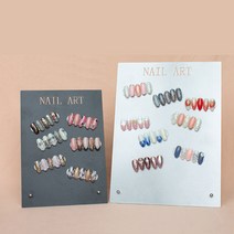 이달의아트 네일아트소품 보드 디피 전시 아트보드 네일아트 패디큐어 파츠 소품, 30X22블랙
