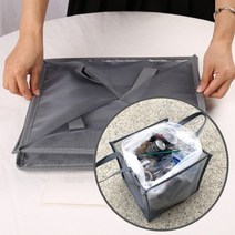 접이식 가정용 재활용 쓰레기 원룸 분리수거함, 접이식 메쉬 1단 분리수거함(그레이)
