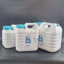 삼성바이오 엔파워 대용량 항균 꼭지 플라스틱 캠핑 물통 (6L 10L 20L), 1개, 20L 낮은형