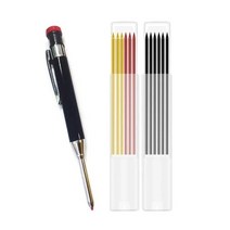 기계 목수 연필 건설 긴 코 깊은 구멍 목공 Dropship, 02 Black