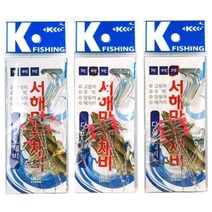 플로우비 서해만능채비 우럭 광어 망둥어, 20개