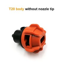 광성 분무기 고압축 농약 살포기 분사기 관개 시비 또는 훈증 노즐 팁 식물 보호 농업, 노즐이 없는 t20