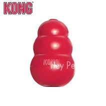헤이펫츠 KONG 콩토이 콩 클래식 워블러 강아지 터그놀이 장난감, L