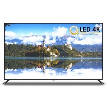 삼성패널 중소기업 190CM 75인치 QLED 4K UHD TV 안드로이드 스마트티비 구글 넷플릭스 유튜브 스마트TV, 벽걸이형 방문설치(상하좌우 브라켓)