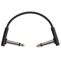 Rockboard Flat Patch Cable - Black (10cm) / 락보드 플랫 패치케이블 블랙