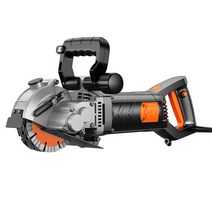 콘크리트 절단기 대형원형톱 홈파키 철근 도로 전동, 5500W 전문가용 133(레이저 장착)
