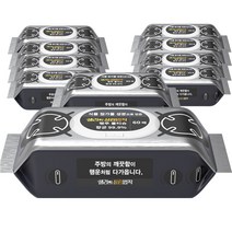 샐리의살림법칙 행주 물티슈, 60매, 10개