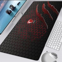 90x40cm msi 마우스 패드 선물 게임용 카펫 pc 컴퓨터, 60x30cm, Msi 20