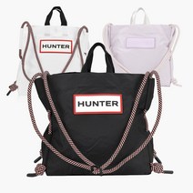헌터 보부상 가방 나일론 트래블 립스탑 토트 숄더백 3컬러, WHITE