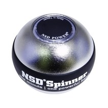 NSD Spinner(에누에스디스피나) 파워 스피너 프로 사양 중량급 메탈 실버 TITAN PB-888A 오토 스타트 기능 탑재 일본 정규 대리점 상품 악력