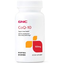 GNC 코엔자임Q10 코엔자임큐텐 100mg 60소프트젤