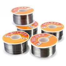새로운 100g 0.6/0.8/1/1.2 63/37 플럭스 2.0% 45FT 주석 납 주석 와이어 용융 로진 코어 솔더 납땜 와이어 롤 무 세척, 09 100g 1.5mm