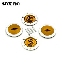 알루미늄 합금 브레이크 디스크 휠 림 박스 금속 16 진수 어댑터 12MM RC 1/10 자동차 HSP 플라이 피쉬 버, 06 gold