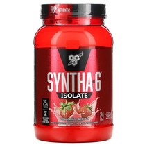 BSN Syntha6 Isolate Protein Powder Drink Mix Strawberry Milkshake 2.01 lbs (912 g), 1개