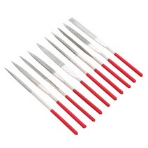 금속 연마 다이아몬드 정밀줄 야스리 10종 세트, 대형줄 10개 세트 (5x180mm)