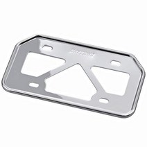 Daytona 자전거 번호판 Holde holder 125cc 이하 (마운틴 타입) Moped Lightweight Type 17661 용 크롬, 1개, 상품명참조