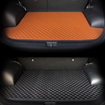 싼타페CM DM TM 방수 가죽 바닥 트렁크 매트, 올뉴K5트렁크매트, 현대