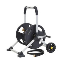 Gorilla 75.9cm225인치 알루미늄 제로 러스트 모바일 호스 릴 Carts, 200FT