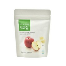 올가 간식 100% 순수한 사과칩 (12g) 명절 회사 탕비실 캠핑 아이들 선물, 30개