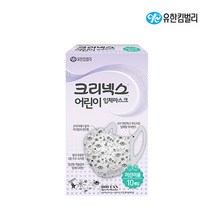 크리넥스 어린이 입체마스크 10p-1개 황사 비말차단, 단품