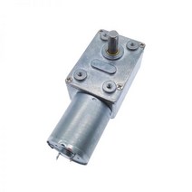 웜기어 오무기어 ZGY370 DC 12V 기어 감속 모터 웜 가역 터보 기어드 박스 감속기 2RPM - 100RPM 200RPM 46/32, 20RPM_6V