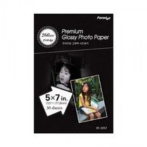JAYART18_한국폼텍 프리미엄 고광택 포토용지 인화지 5x7 필름 사진 고급 라벨지 잉크젯 전용지+jac230126, ( 주)제이아트_단일옵션