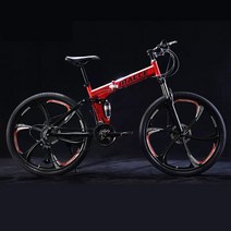 초경량 접이식자전거 휴대용 미니벨로 사이클 21/24/27/30 속도 접이식 산악 자전거 소프트 테일 프레임 24, 03 MODEL 3_02 26in_03 27