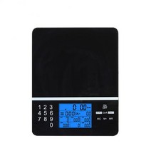 커피저울 미세 저울 타임모어 가정용 핸드드립 바리스타 커피 전자 2kg 타이밍 바 스케일 이탈리아어 손으로 양조 무게 주방, [06] 5kg 1g