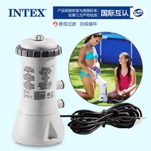 INTEX 인텍스 오리지널 수영장 워터풀 코스 필터 순환 펌프 필터 정수기 220V, 인텍스 순정여과펌프 함유 필터개