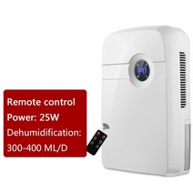 룸드라이어 제습기 공기청정 대형 공업용 산업용 원룸 가정용 2500ml 전기 휴대용 에너지 절약 음이온 건조제 led 디스플레이 흡수 수분 공기 건조기, 25w 리모콘, 나는 플러그