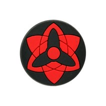 1pcs Sharingan 구두 매력 아카 츠 키 PVC 악어 액세서리 일본 애니메이션 Gibits 방해물 청바지 정원 샌들 장식, [05] 118-19