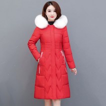 역시즌패딩 여성경량구스다운 경량다운자켓 여신 패션 플러스 사이즈 느슨한 모피 칼라 후드 화이트 오리 코트 아래로 2022 새로운
