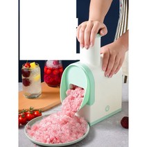 홈카페 레트로 분위기 눈꽃 레트로 빙수기계 제빙기, 미니 전기 빙수기