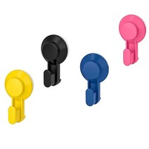 엄지척 이케아 티스켄 흡착식후크 4개 행거 옷걸이 소품정리, 상세페이지 참조, 상세페이지 참조