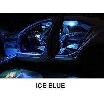 차박 필수템15pcs 자동차 Led 인테리어 조명 키트 BMW X3 E83 2004-2010 돔 맵 풋 웰 글러브 박스 조명, 01 ice blue