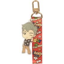 ROYCHE TinyTAN BTS 방탄 알엠 아크릴스트랩 키링(RM) TinyTAN-KRA-D-RM, 개