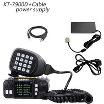QYT KT-7900D 미니 모바일 라디오 25W 쿼드 밴드 144/220/350/440MHZ KT7900D CB 트랜시버 라디오 COMUNICADOR 워키 토키 10 KM, CHINA|7900USB power supply
