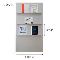 매거진랙 스테인리스 철제 잡지꽂이 잡지 진열대, 상세 페이지 참고, 블랙 페인트 모델 100x180cm