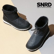 [SNRD] 여성 키높이 겨울부츠 방수방한 패딩부츠 털안감 SN575