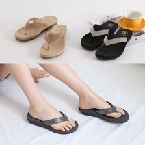 런슈즈 반짝반짝 크리스탈 큐빅 웨지쪼리 발편한 여름 쪼리슬리퍼