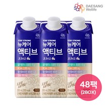 대상웰라이프 뉴케어 액티브 프레소(200ml x 24팩)X2총 48팩, 2개, 단품