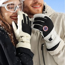 jc_스마트폰터치 보온 장갑 스키장갑 스포츠 L스키 겨울장갑 등산 방한, E스키장갑28/화이트L