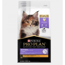 퓨리나 프로플랜 고양이 사료 캣 키튼 1.5kg 6개월~1년 어린 고양이용, 3개, 순살 닭고기