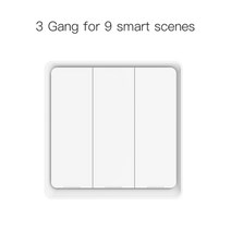 Tuya ZigBee 스마트 컨트롤러 무선 스위치 4 구, 화이트-3구