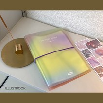 엽서 바인더 4x6 인생 네컷 4컷 6컷 콜렉트북 티켓북 하루필름 셀픽스 스티커 사진 보관, 블랙