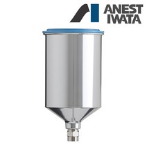 아네스트 이와타 W-400 중력식 알루미늄 도료컵 700ml PCG-7E-M, 1개