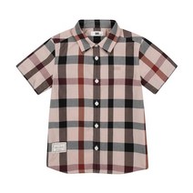 닥스 리틀 닥스키즈 하우스체크 반팔 셔츠 DUM10XS01M BG