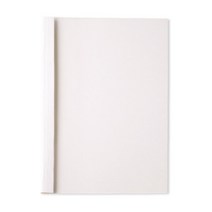 열접착 제본표지 8mm (50매/BOX), 화이트