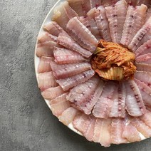 목포 흑산도 삭힌 홍어회, 흑산도 홍어, 중간 삭힘, 1kg, 1개